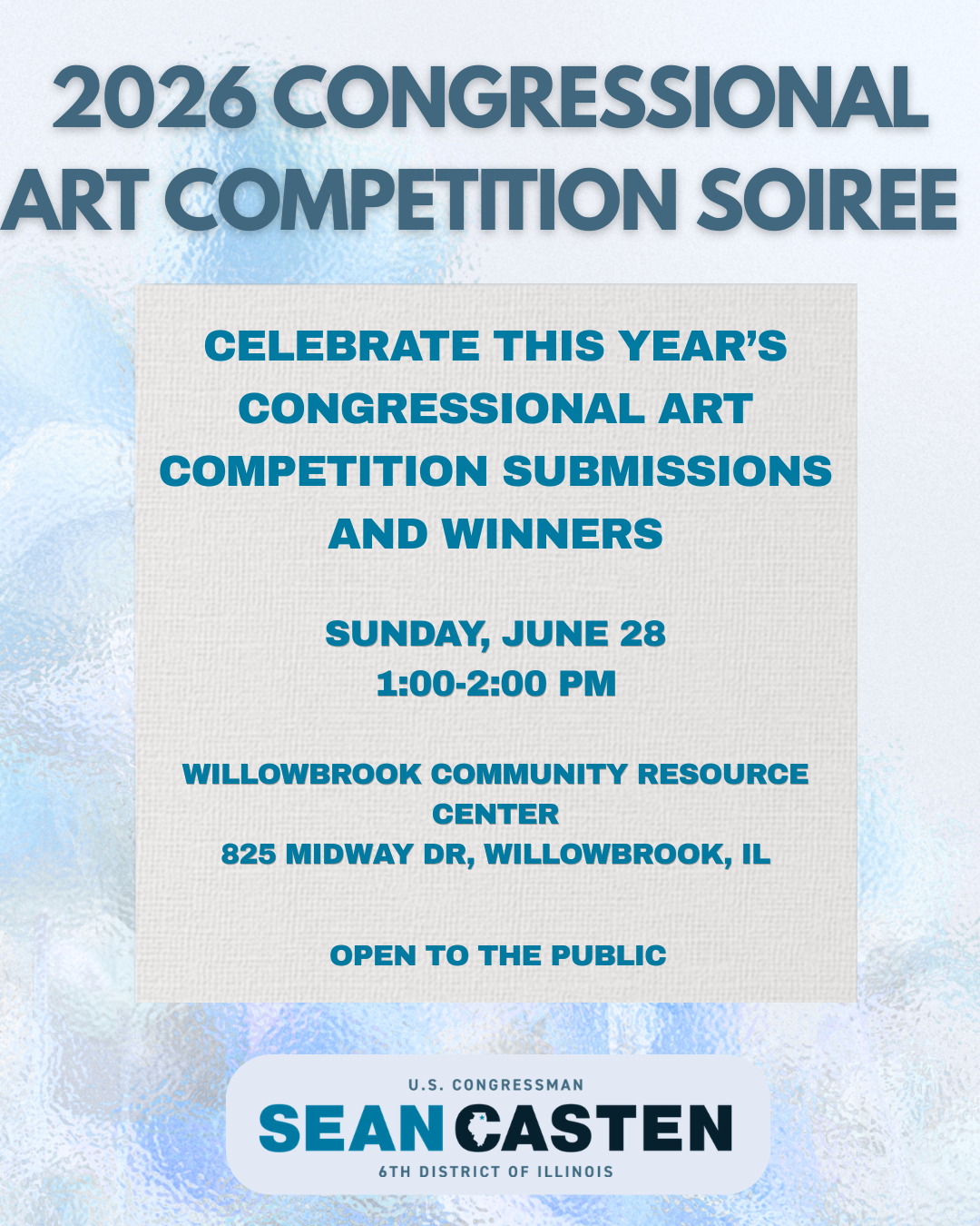 2026 Congressional Art Competition Soiree